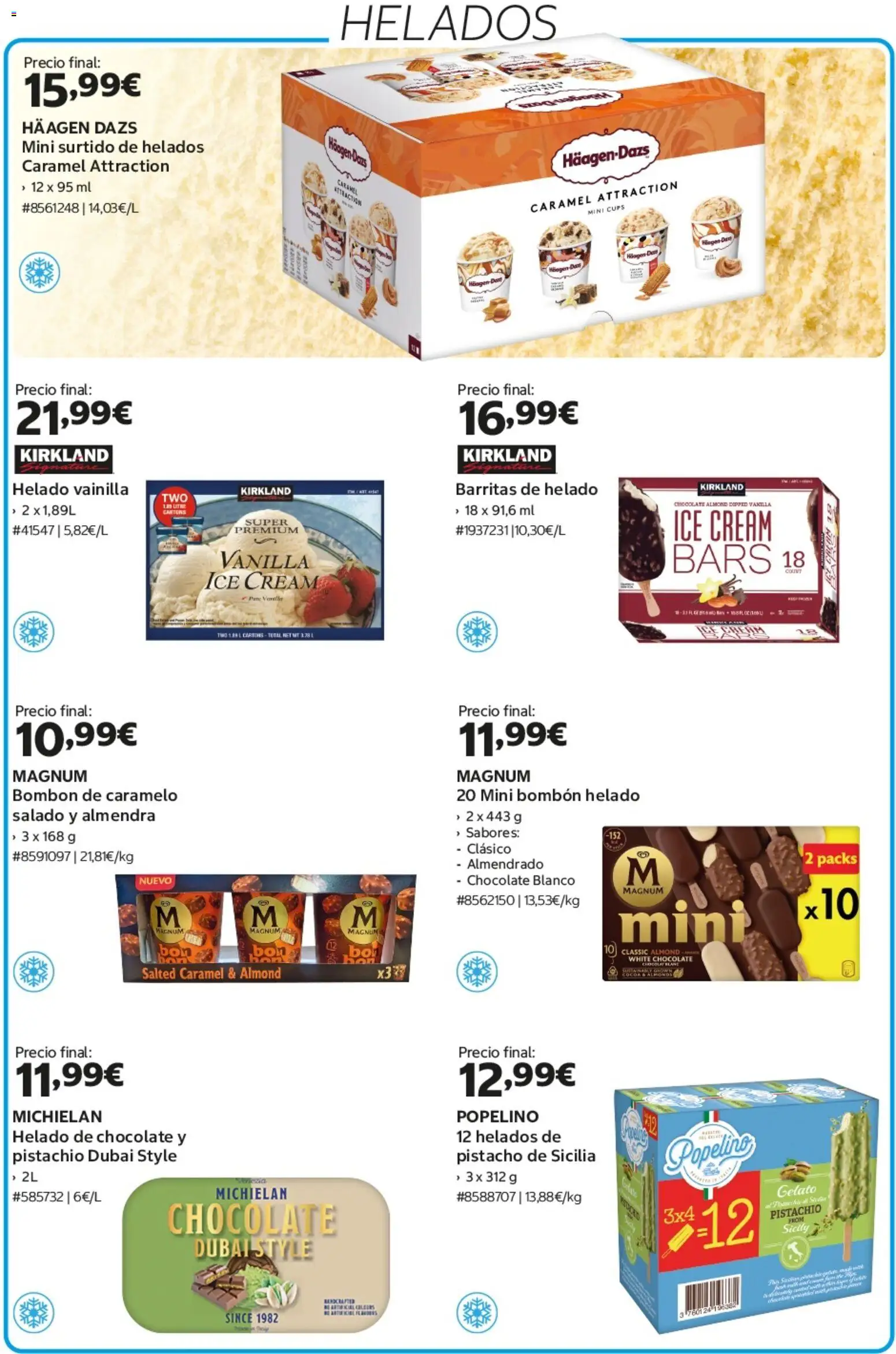 Costco catálogo │ válido desde el 18.04.2026 | Página: 5 | Productos: Chocolate, Helado