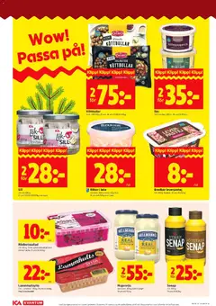 ICA Kvantum - erbjudanden - Förhandsvisning av reklamblad från butik ICA Kvantum aktuell från 08.12.2025 | Sida: 6 | Produkter: Gem, Senap, Majonnäs, Smör