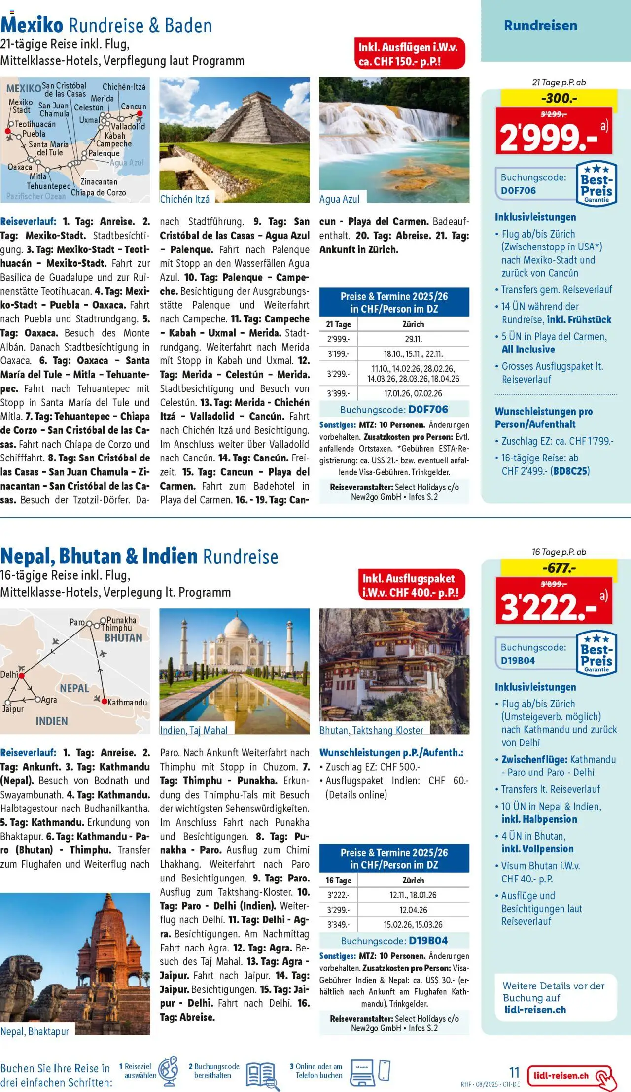 Lidl Aktionen Reisen August ab 30.07.2025 | Seite: 11 | Produkte: Telefon