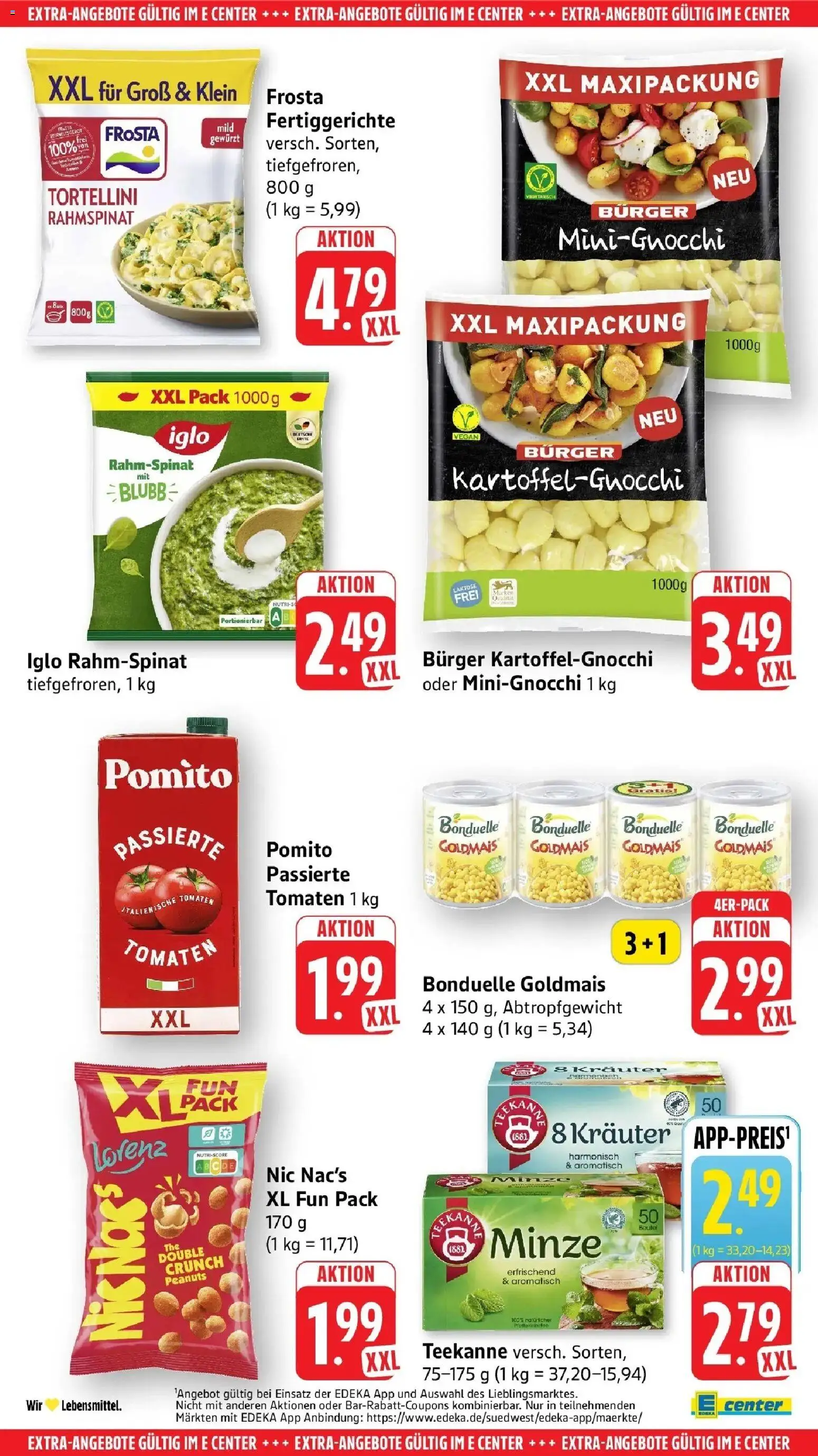 Edeka prospekt Möglingen	 – gültig ab 01.03.2026 | Seite: 45 | Produkte: Iglo, Frosta, Teekanne, Pasta
