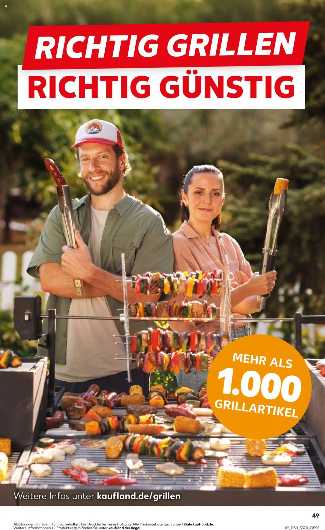 Kaufland Prospekt 	 - gültig ab dem 24.07.2025 | Seite: 49 | Produkte: Grill