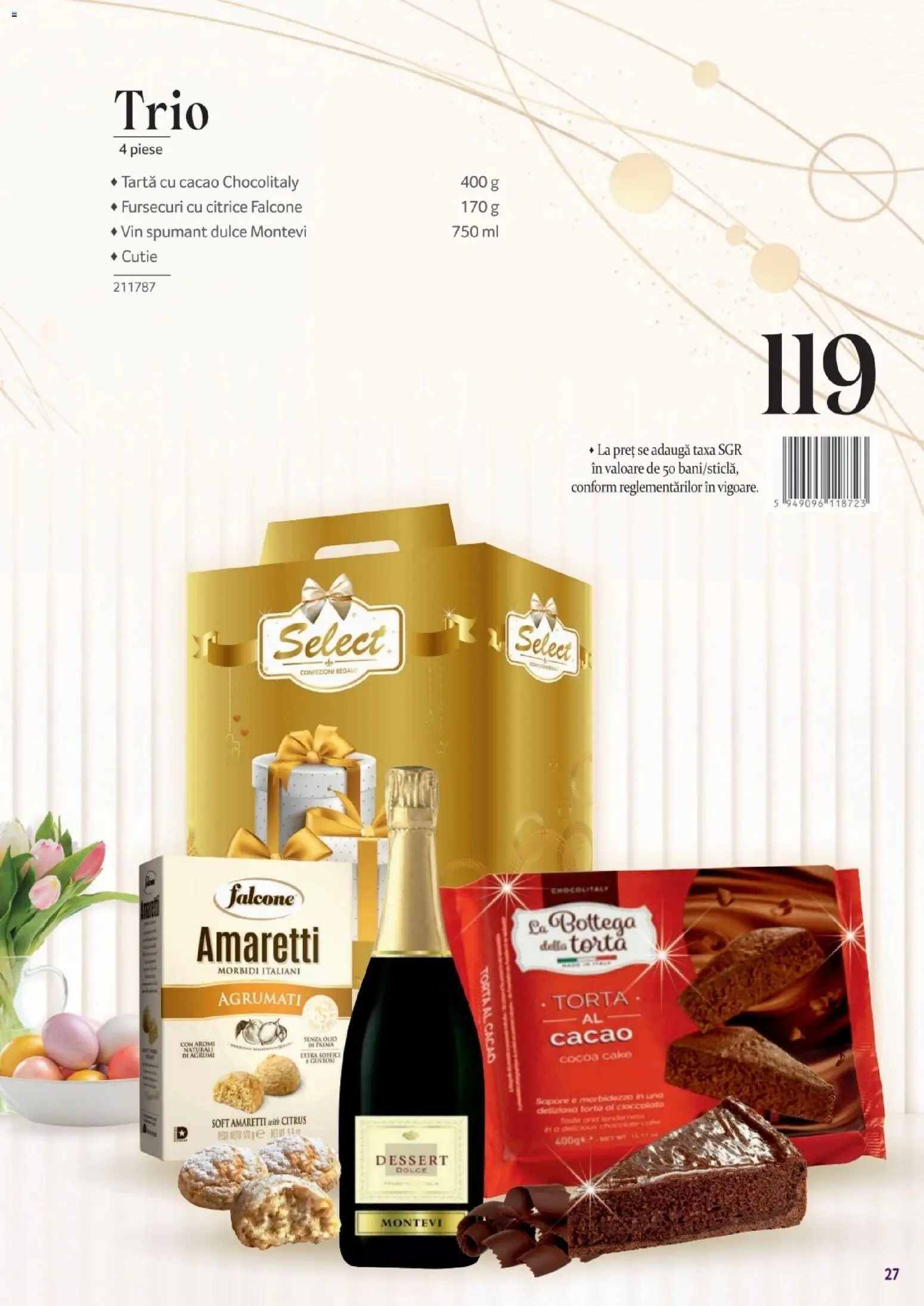 Noul catalog Selgros – valabil de la 13.03.2026 | Pagină: 27 | Produse: Cutie, Vin, Cacao