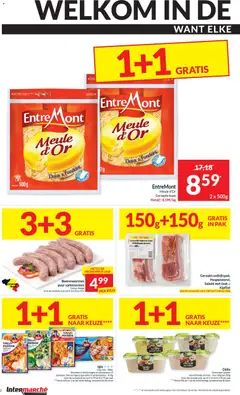 Intermarché folder week 13 - Voorbeeld van een folder van Intermarché, geldig van 24.03.2026 | Pagina: 2 | Producten: Varkensvlees, Mosselen, Sós kalács, Crème