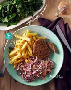 + gestoofde spinazie, Steamed spinach. - Voorbeeld van een folder van Albert Heijn, geldig van 31.12.2025 | Pagina: 72