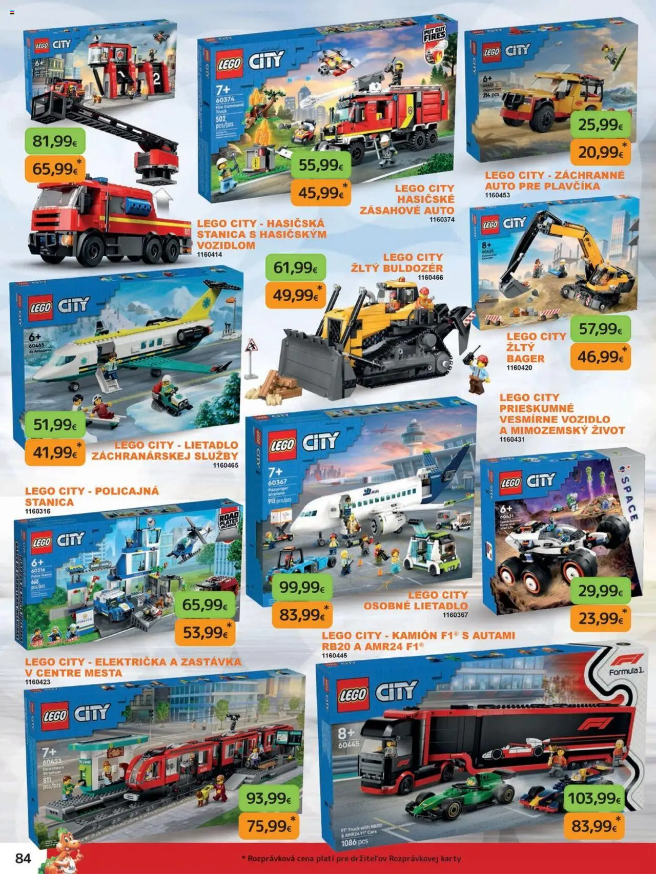 Nové Dráčik akcie – leták je platný od 03.10.2025 | Strana: 84 | Produkty: LEGO