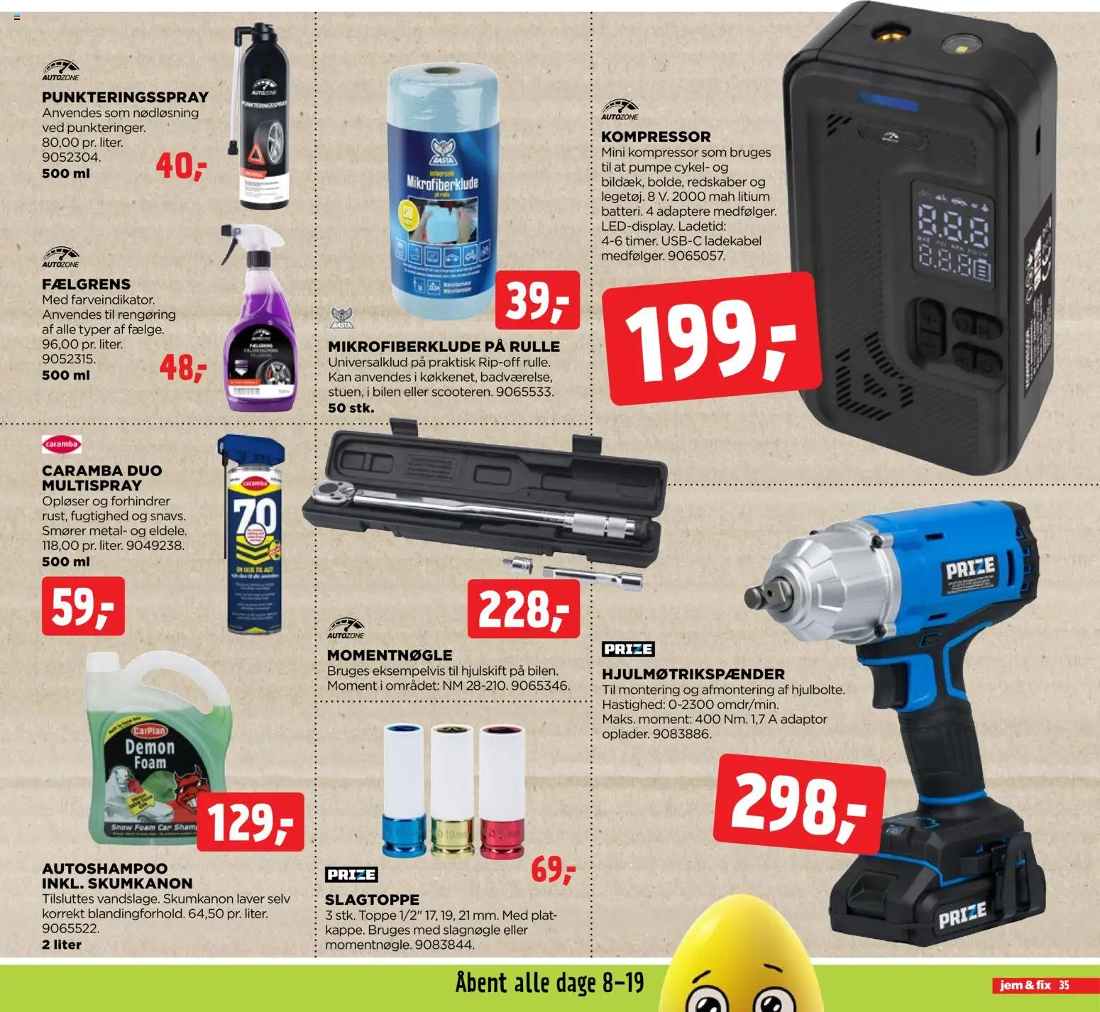 Jem & fix tilbudsavis – gyldig fra 05.04.2026 | Side: 35 | Produkter: Søm, Toppe, Adaptere