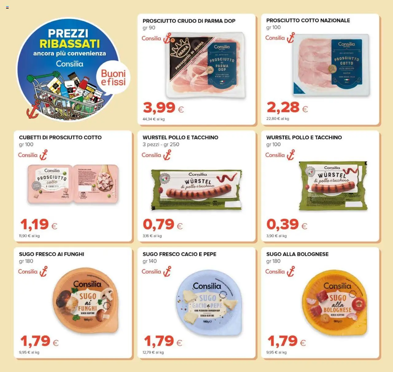 Volantino Tigre del 11.06.2025 | Pagina: 6 | Prodotti: Pollo, Prosciutto, Funghi, Sugo