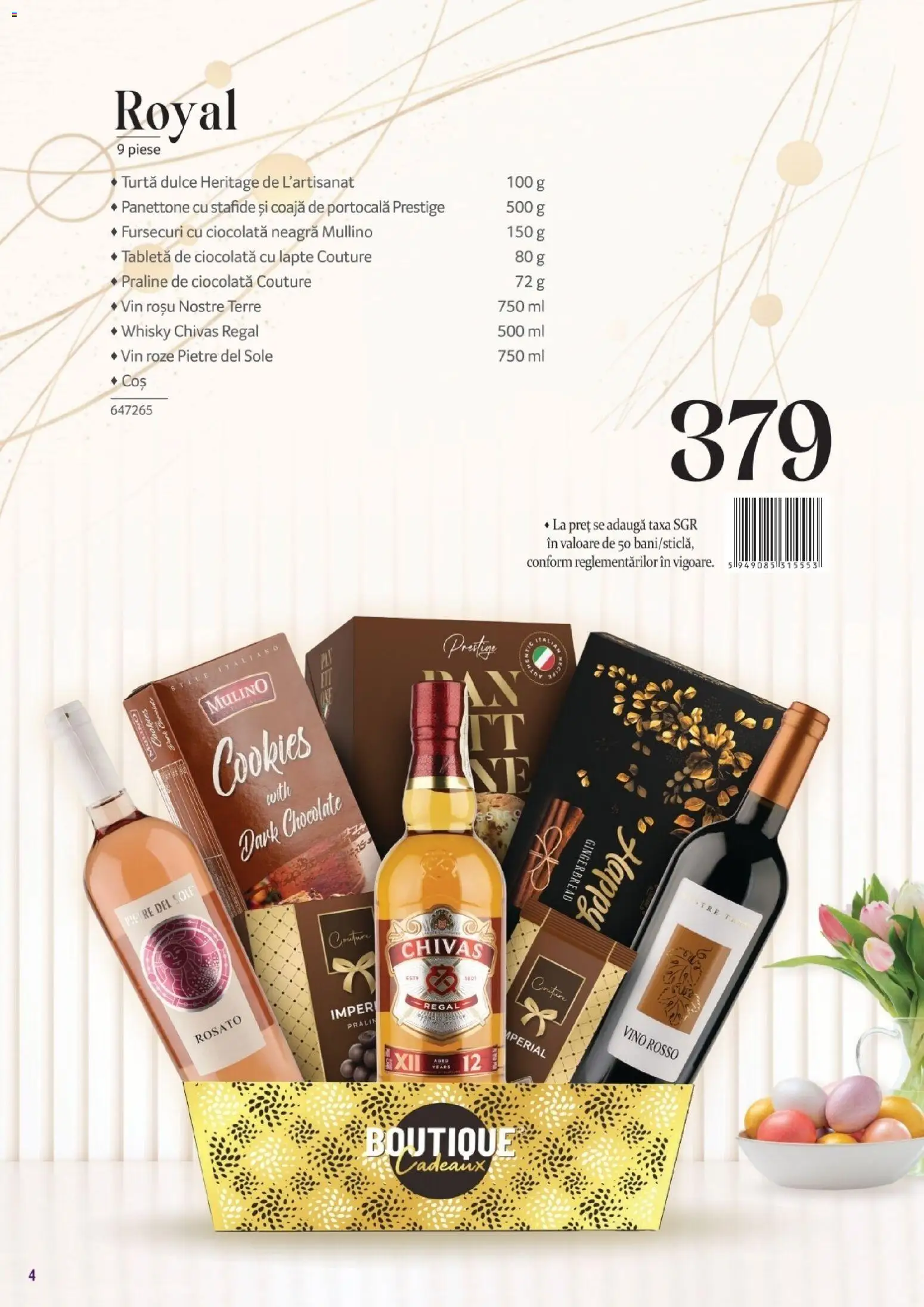Noul catalog Selgros – valabil de la 13.03.2026 | Pagină: 4 | Produse: Tabletă, Praline, Lapte, Stafide