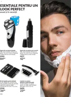 Noul catalog Avon – valabil de la 01.09.2025 | Pagină: 184 | Produse: Trimmer, Lamă de ras, Carcasă, Aparat De Ras
