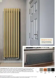 Preview of B&Q - Radiators valid from 01.07.2025 | Page: 15 | Products: Radiator, Pepper