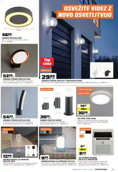OBI katalog akcije – veljaven od 03.03.2026 | Stran: 13 | Izdelki: Solarna svetilka, Svetilka, Namizna svetilka, Stenska svetilka