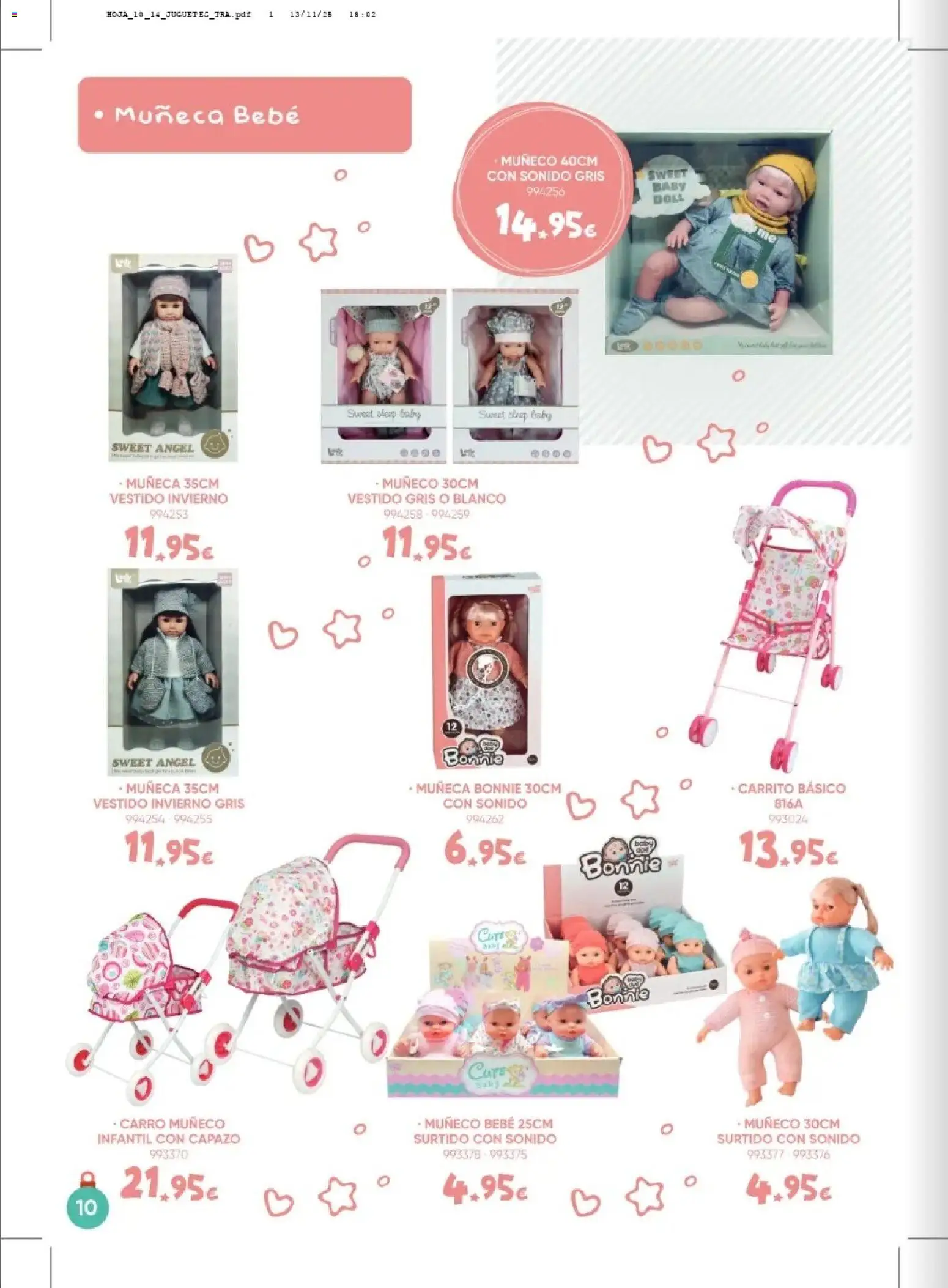 Family Cash folleto │ válido desde el 17.11.2025 | Página: 9 | Productos: Muñeca