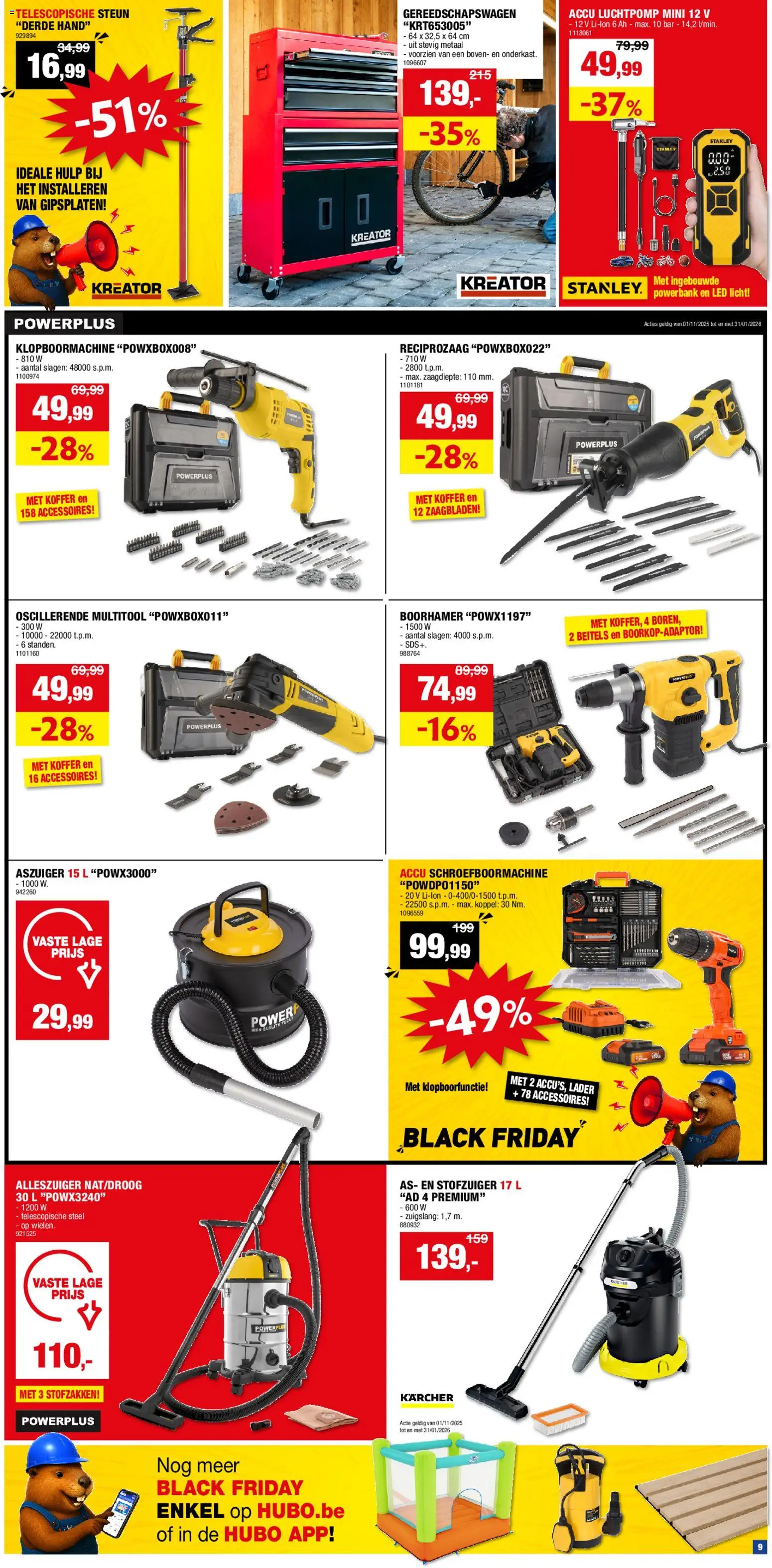 {H1} | Pagina: 9 | Producten: Koffer, Stofzuiger, Jeu de go