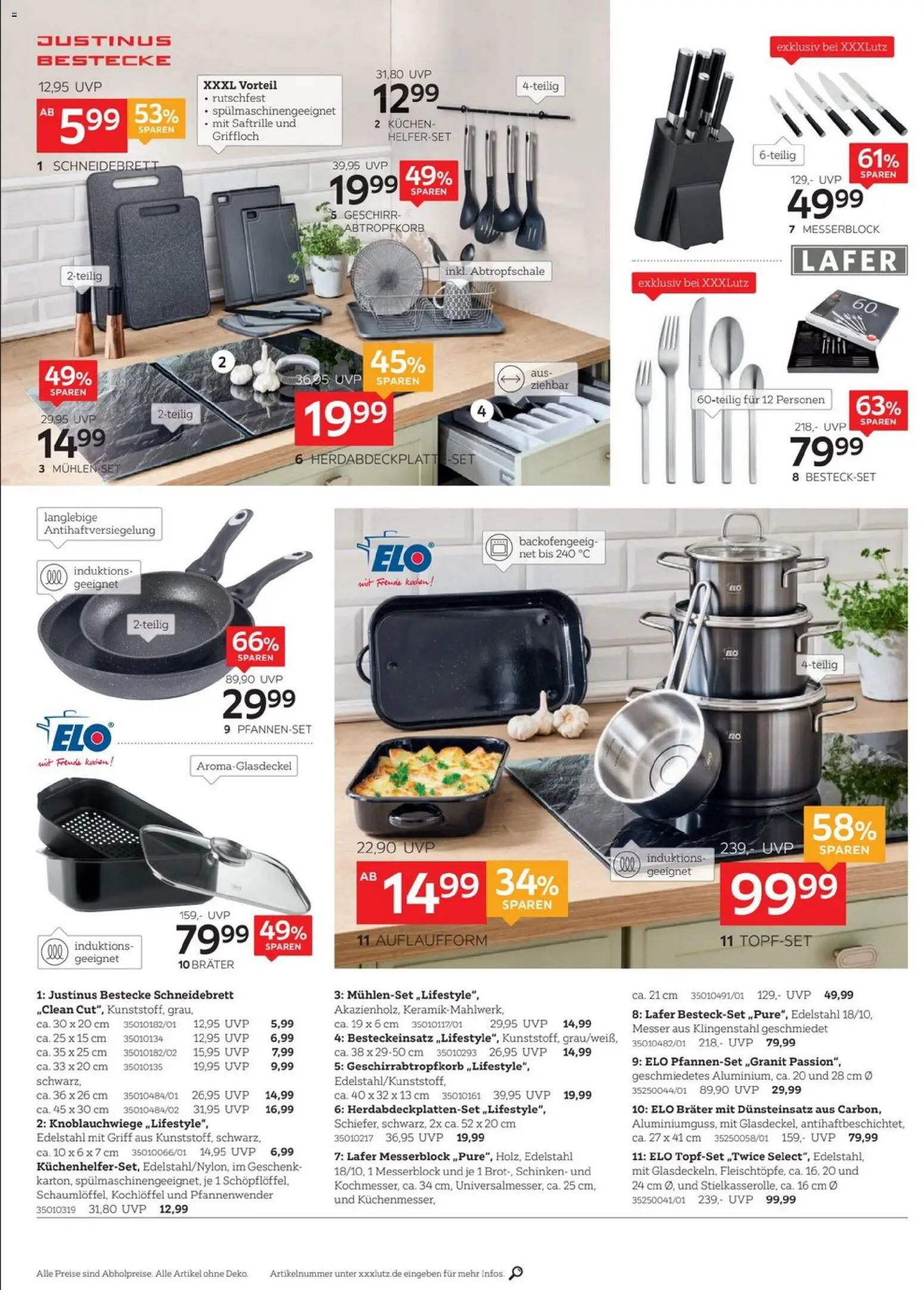 XXXL Lutz Restaurantgutscheine – gültig ab 08.03.2026 | Seite: 4 | Produkte: Schinken, Kuchen