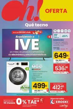 Vista previa Eroski Oh Qué tecno válido desde el 26.02.2026