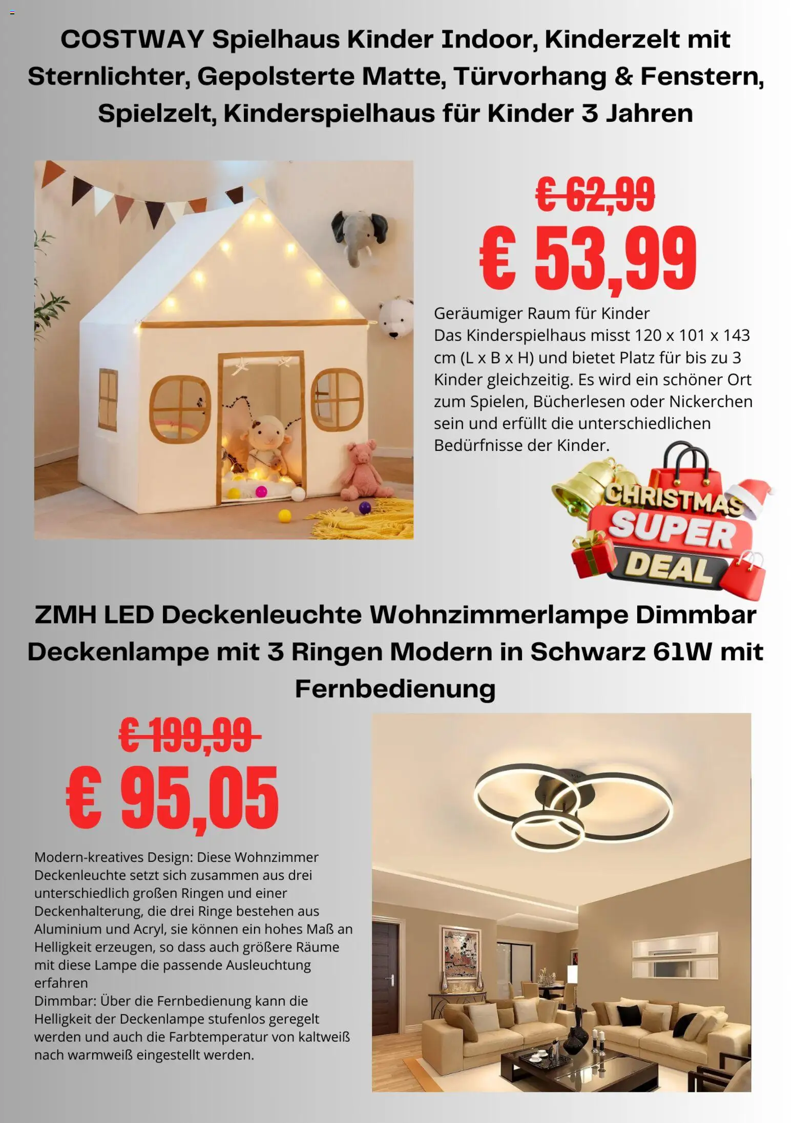 Kaufland Flugblatt gültig ab 11.12.2025 | Seite: 2 | Produkte: Lampe