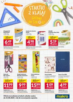 Pogląd oferty "Makro Gazetka - Back to School" - ważna od 06.08.2025