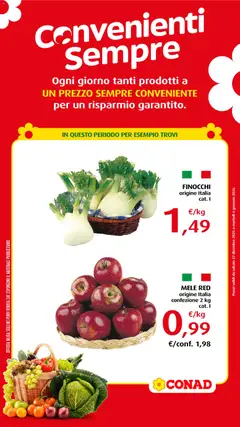 Anteprima del volantino Conad Convenienti Sempre catalogo valido a partire dal 27.12.2025
