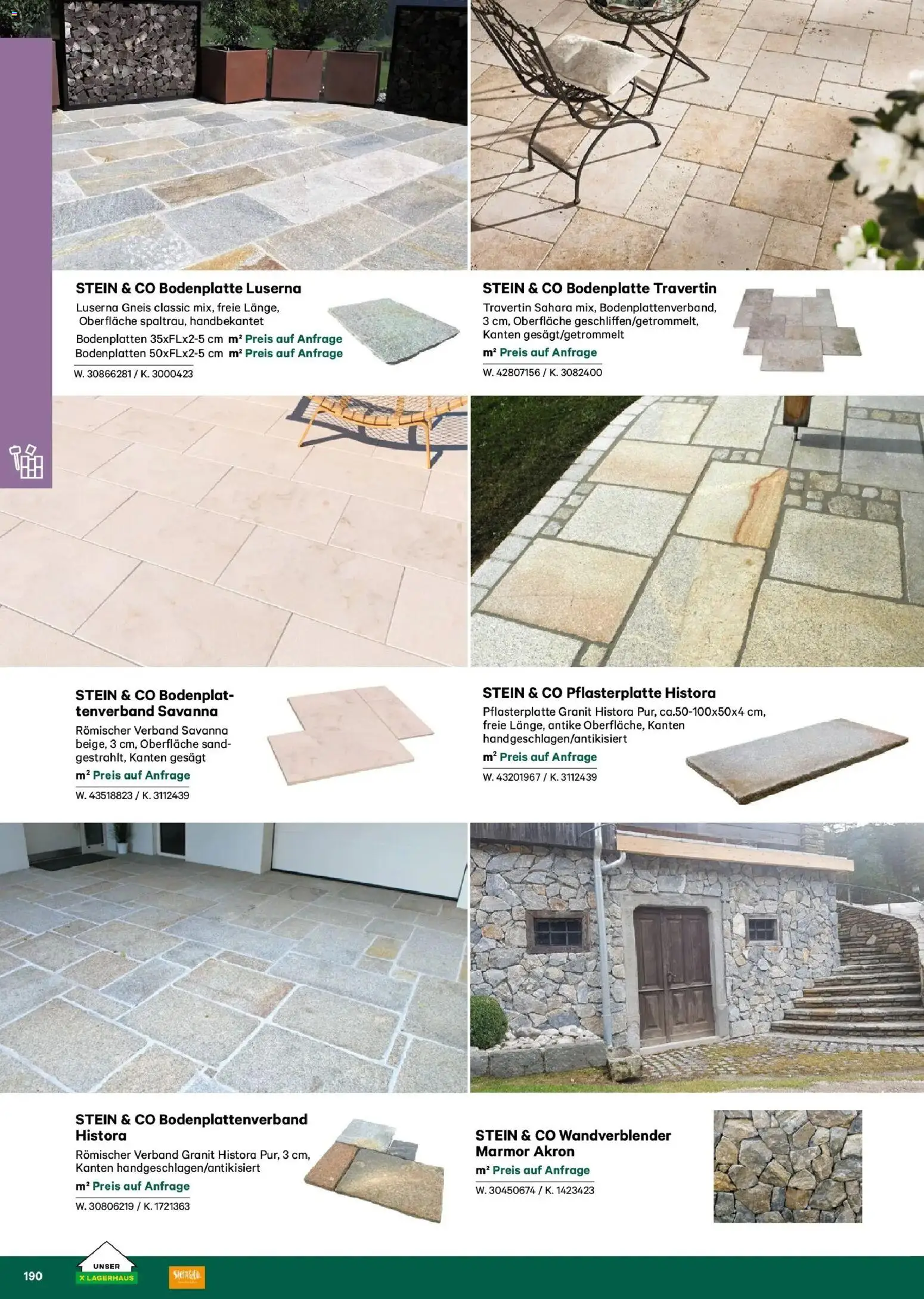 Lagerhaus Garten & Freizeit Katalog 2026 - Schweiggers, Bad Aussee  gültig ab 01.03.2026 | Seite: 190