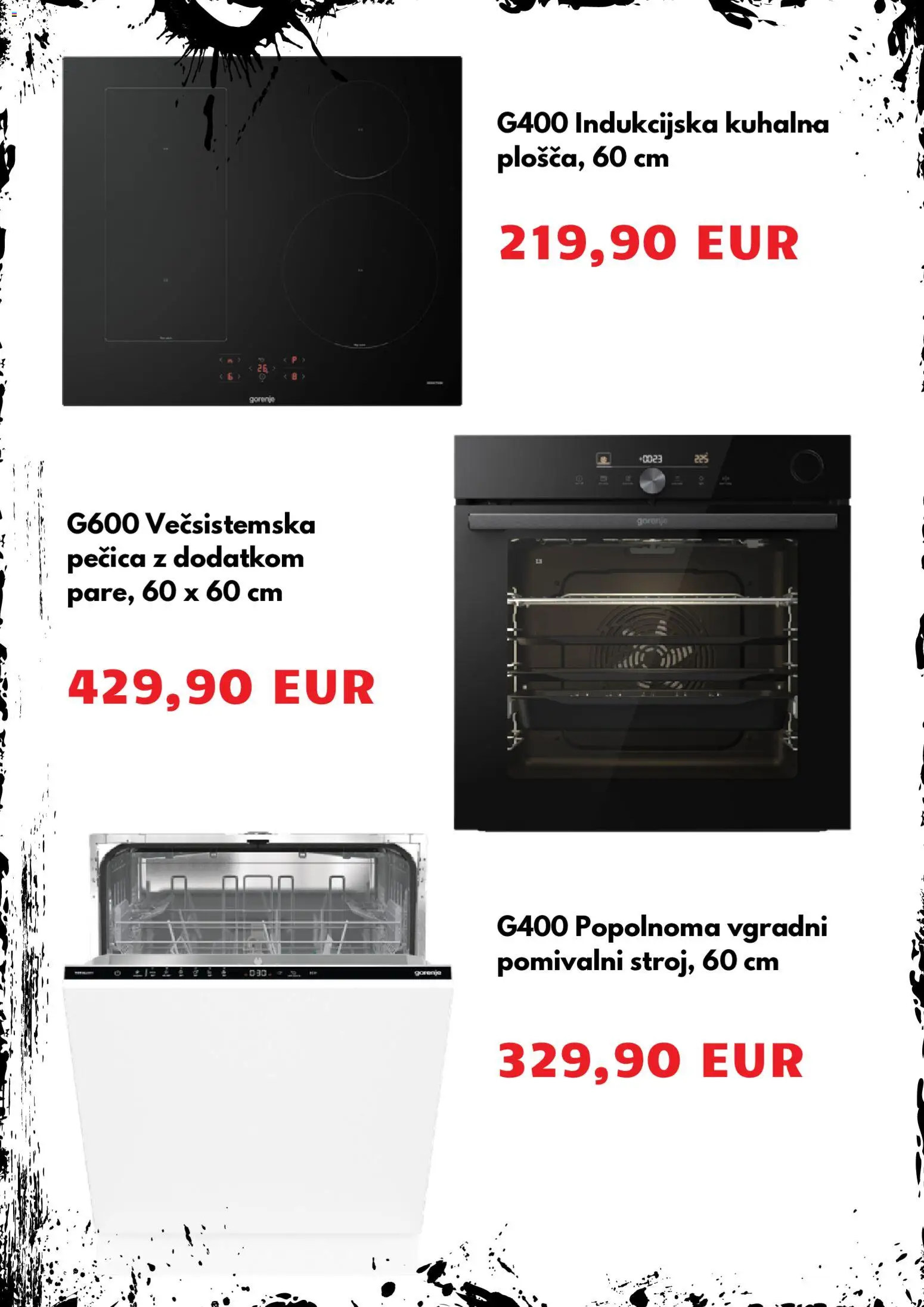 Novi Gorenje katalog ponudbe – veljaven od 02.03.2026 | Stran: 3 | Izdelki: Pecica