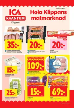 ICA Kvantum - Klippan - Förhandsvisning av reklamblad från butik ICA Kvantum aktuell från 02.02.2026