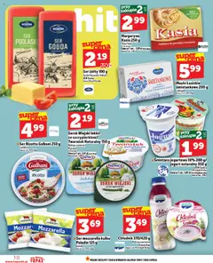 Topaz Gazetka MAZ od 03.07.2025 | Strona: 10 | Produkty: Jogurt naturalny, Ser, Śmietana, Ricotta