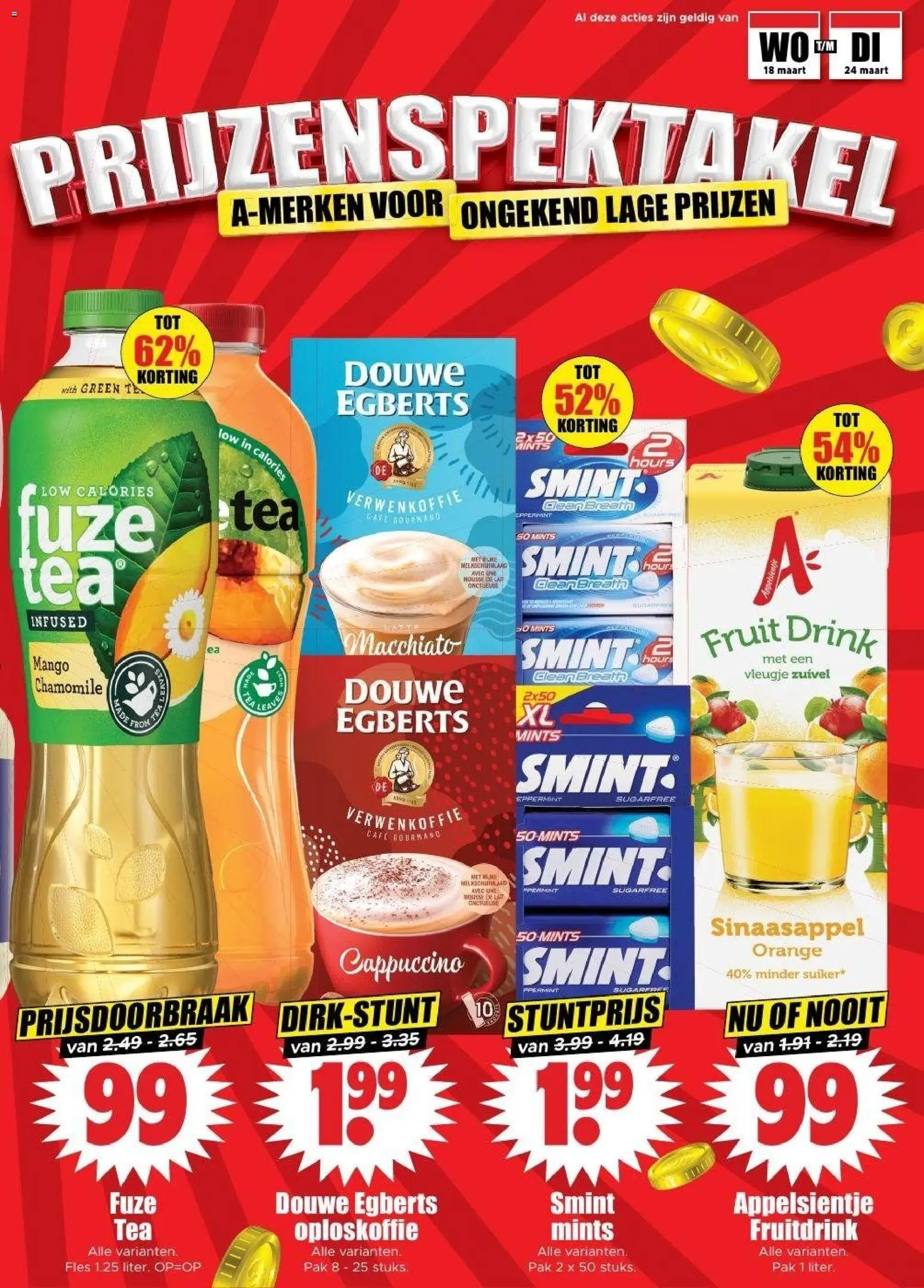 {H1} | Pagina: 13 | Producten: Fles, Oploskoffie, Mango, Zuivel