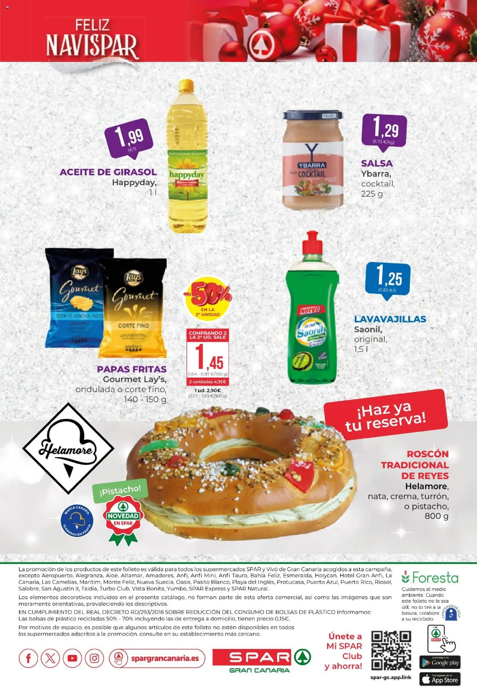 Spar - folleto │ válido desde el 12.12.2025 | Página: 26 | Productos: Aceite, Papas fritas, Aceite de girasol, Lavavajillas