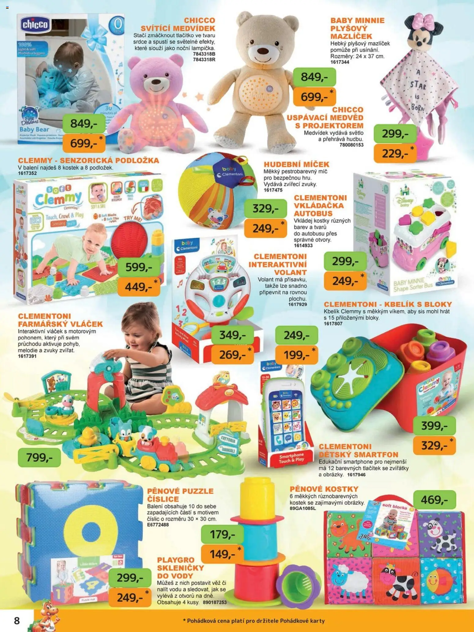 Dráčik leták od 03.10.2025 | Strana: 8 | Produkty: Vkládačka, Smartphone, Skleničky, Pěnové puzzle