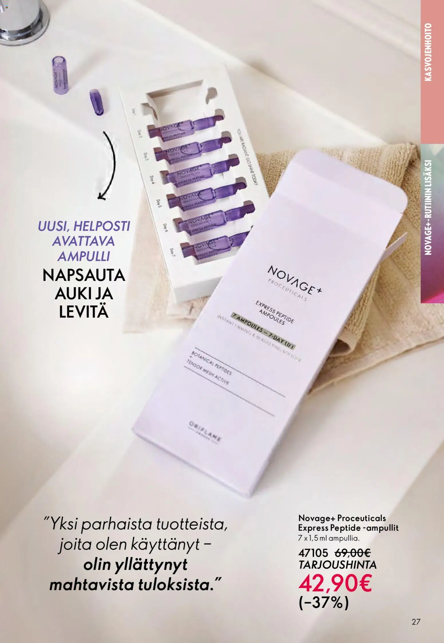 Oriflame - Esite 05 – voimassa 01.04.2026 alkaen | Sivu: 27