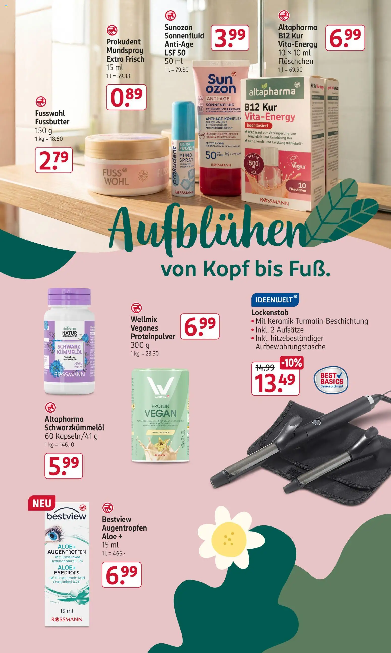 Rossmann Prospekt 	 | 30.03.2026 | Wie erhält man einen begrenzten Rabatt? | Deutschland