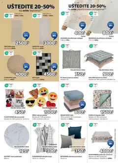 Jysk katalog - važi od 09.07.2025 | Strana: 11 | Proizvode: Jastuk, Ćebe, Tepih, Stolnjak