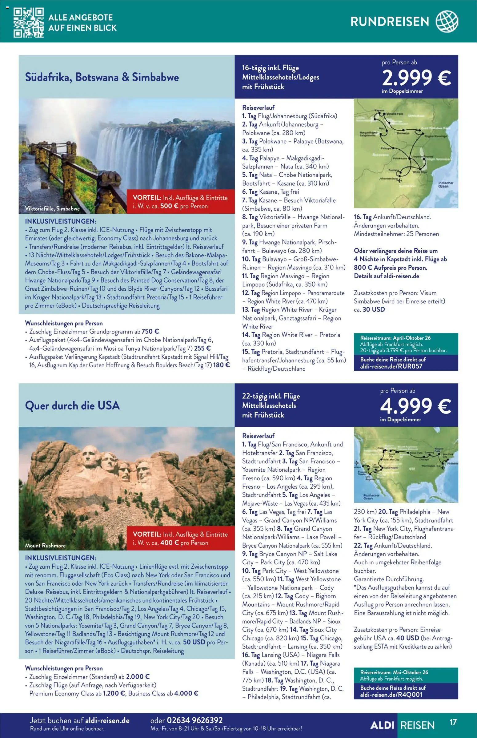 Aldi Reisen – gültig ab 01.11.2025 | Seite: 17
