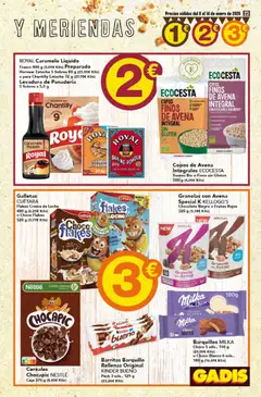 Vista previa Gadis - folleto válido desde el 08.01.2026 | Página: 23 | Productos: Cereales, Galletas, Panadería, Caja