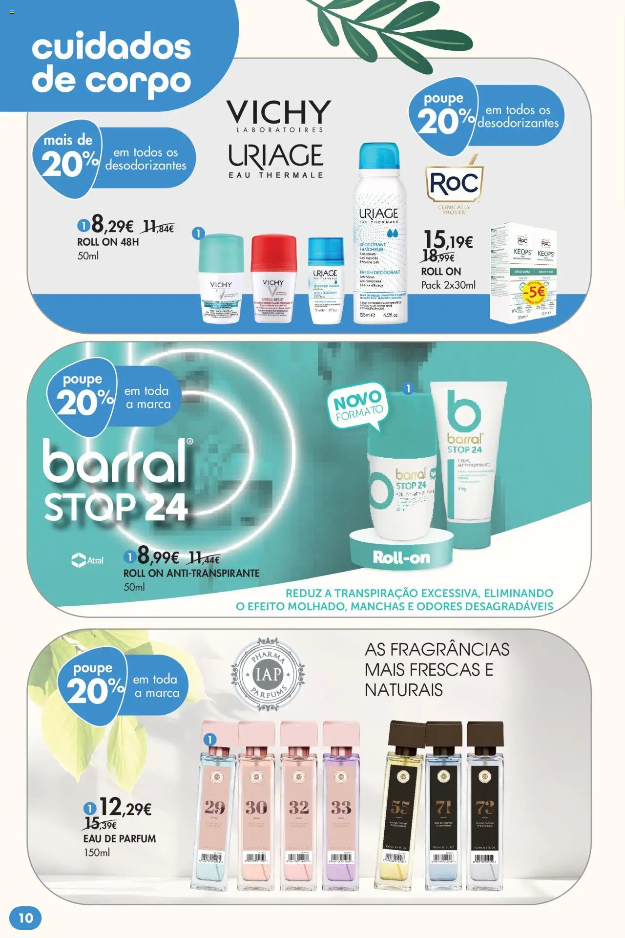 Pingo Doce - Bem Estar Especial Beleza Lojas │ válido de 23.09.2025 | Página: 10 | Produtos: Frango, Perfume, Antitranspirante, Creme