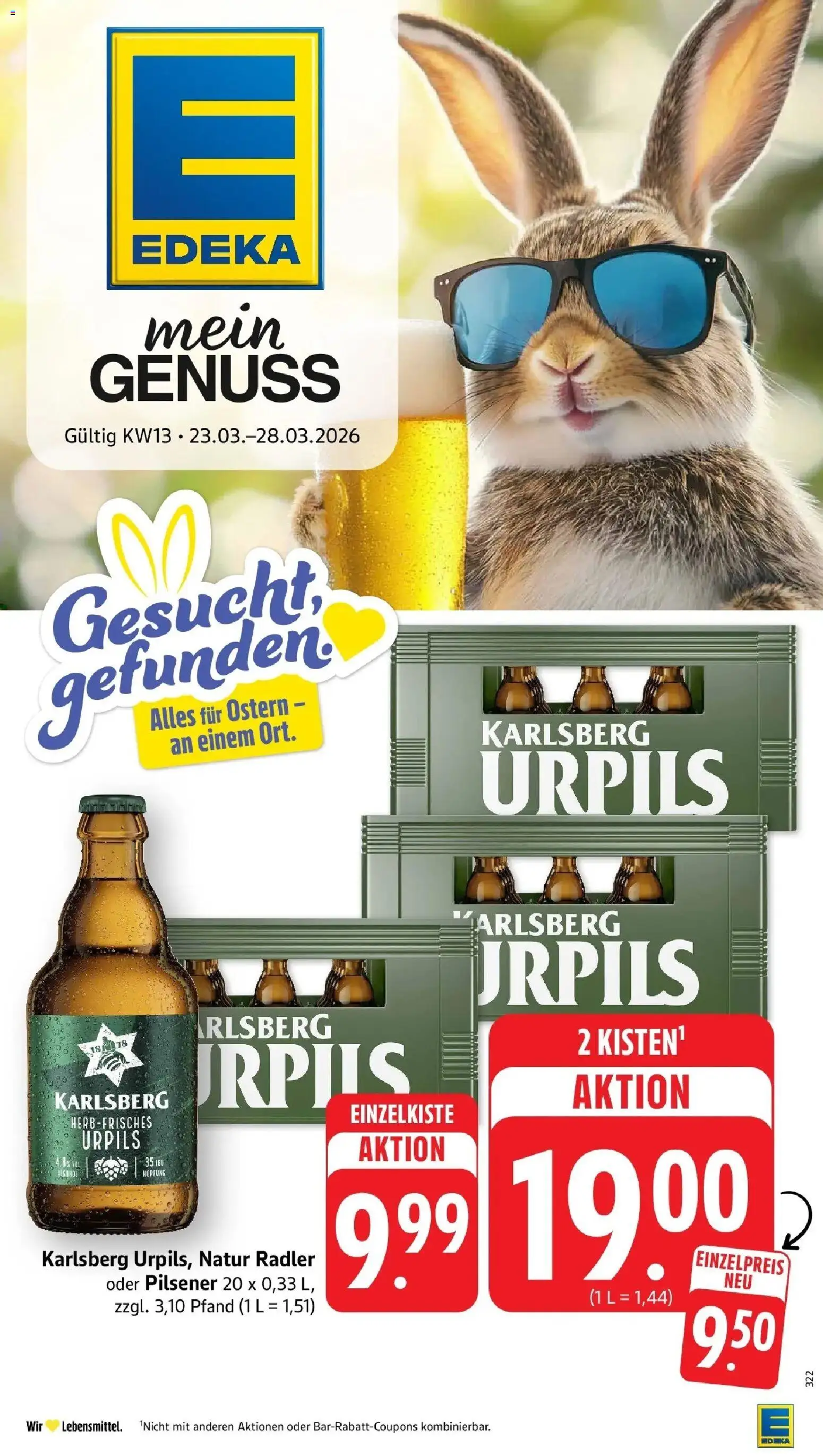 Edeka prospekt Friedrichsthal	 – gültig ab 23.03.2026 | Seite: 1 | Produkte: Radler