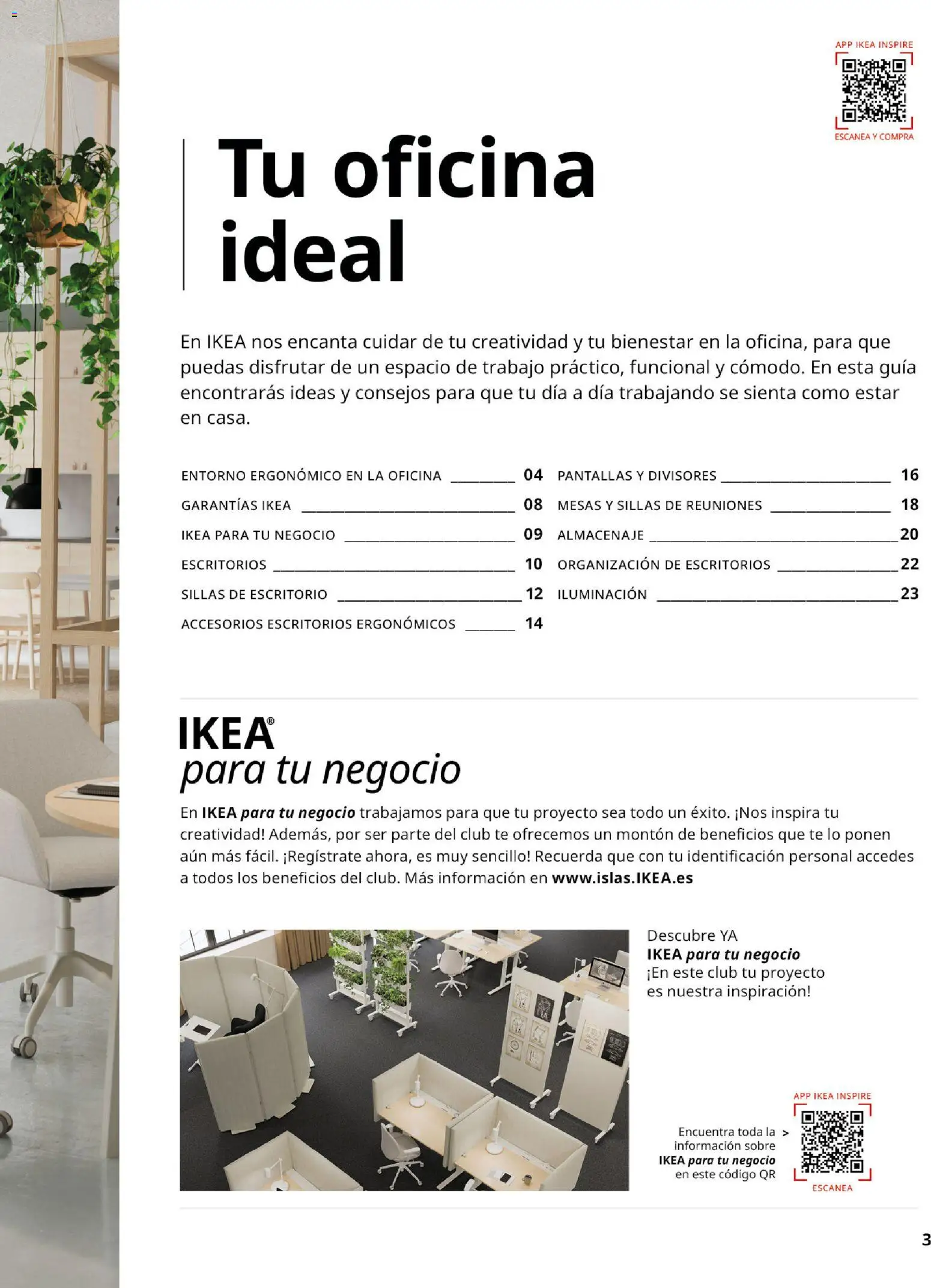 Catálogo IKEA Oficina profesional │ válido desde el 02.12.2025 | Página: 3 | Productos: Té, Galette de chaise, Almacenaje