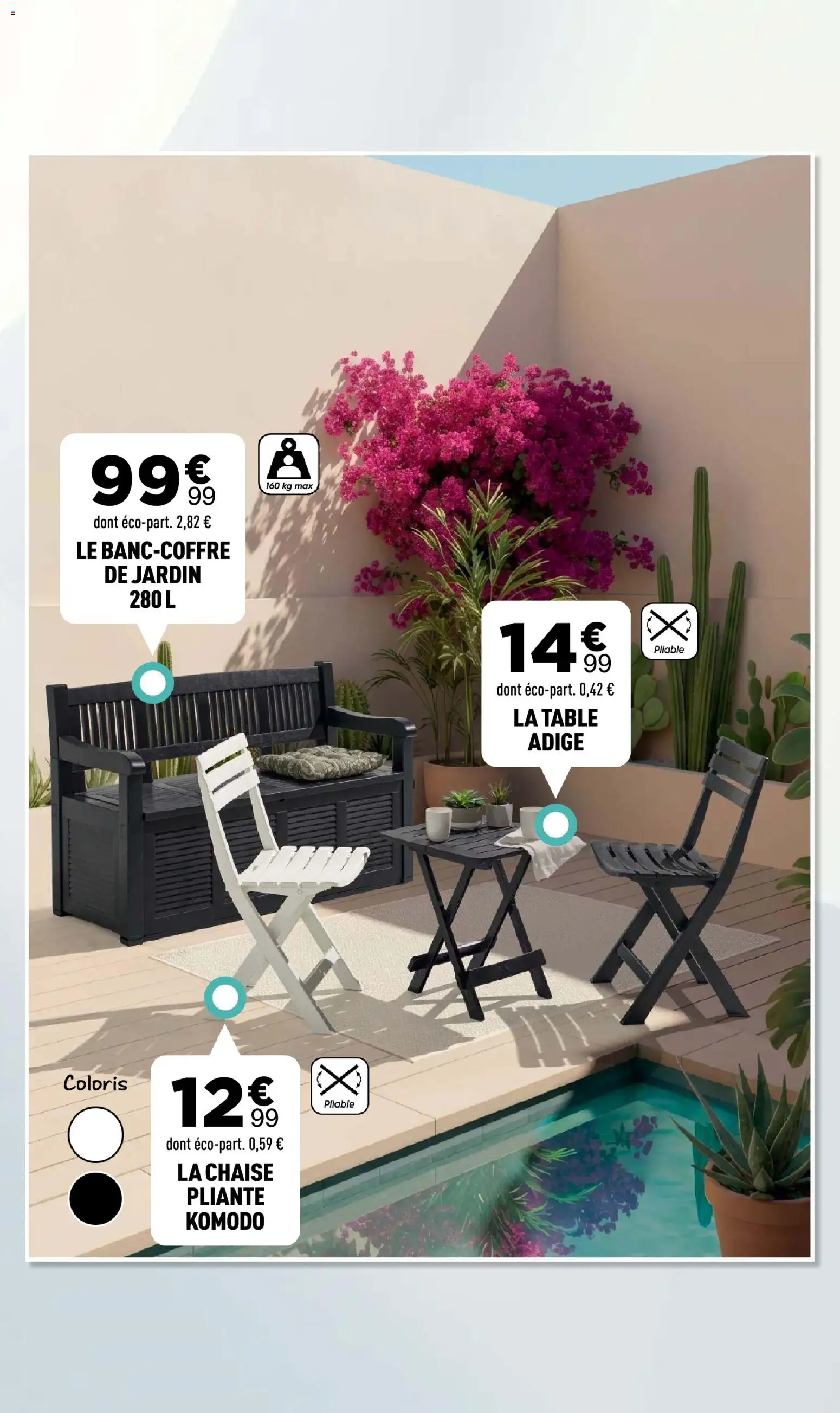 {H1} | Page: 31 | Produits: Chaise pliante, Table, Chaise, La chaise pliante