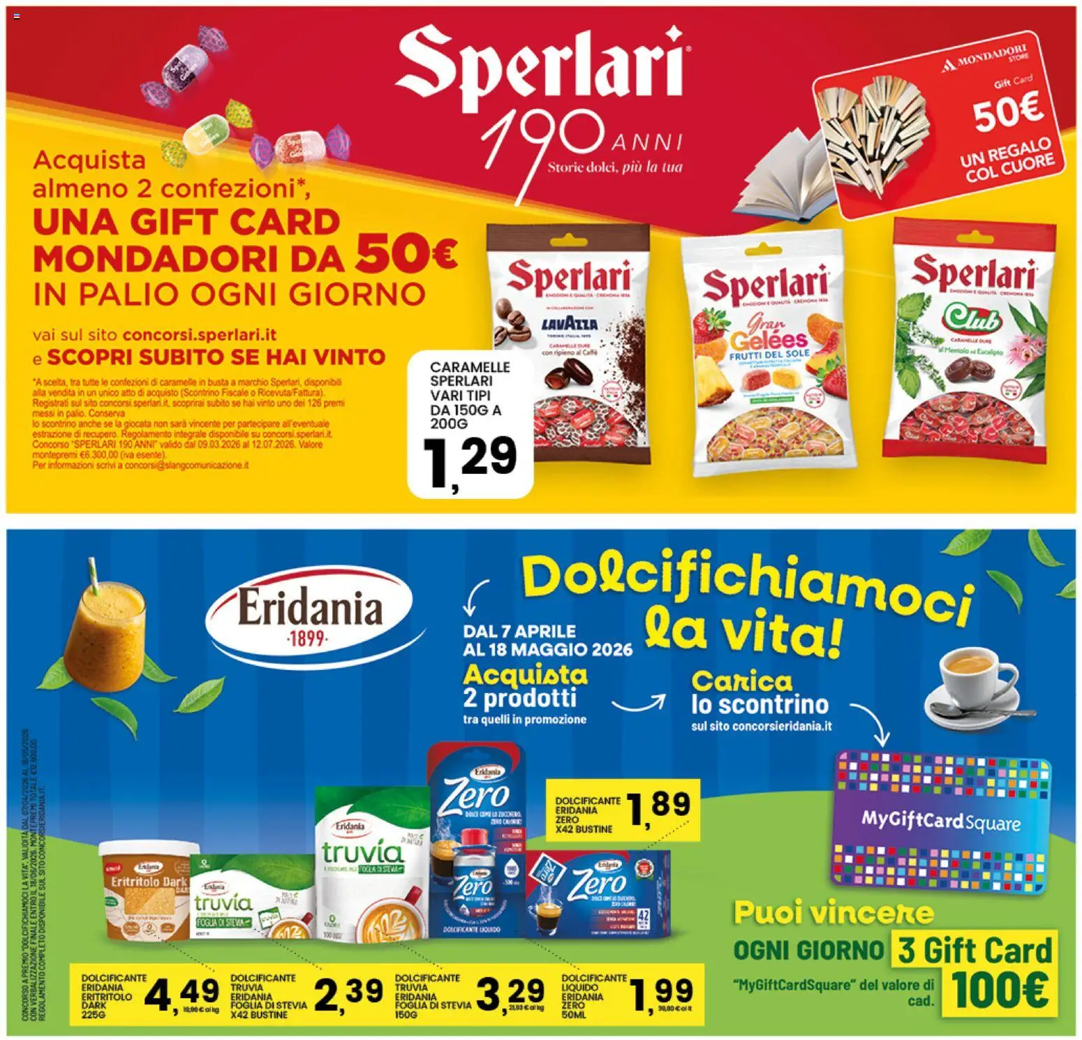 Volantino Interspar del 20.04.2026 | Pagina: 35 | Prodotti: Stevia, Caffè, Caramelle, Lavazza