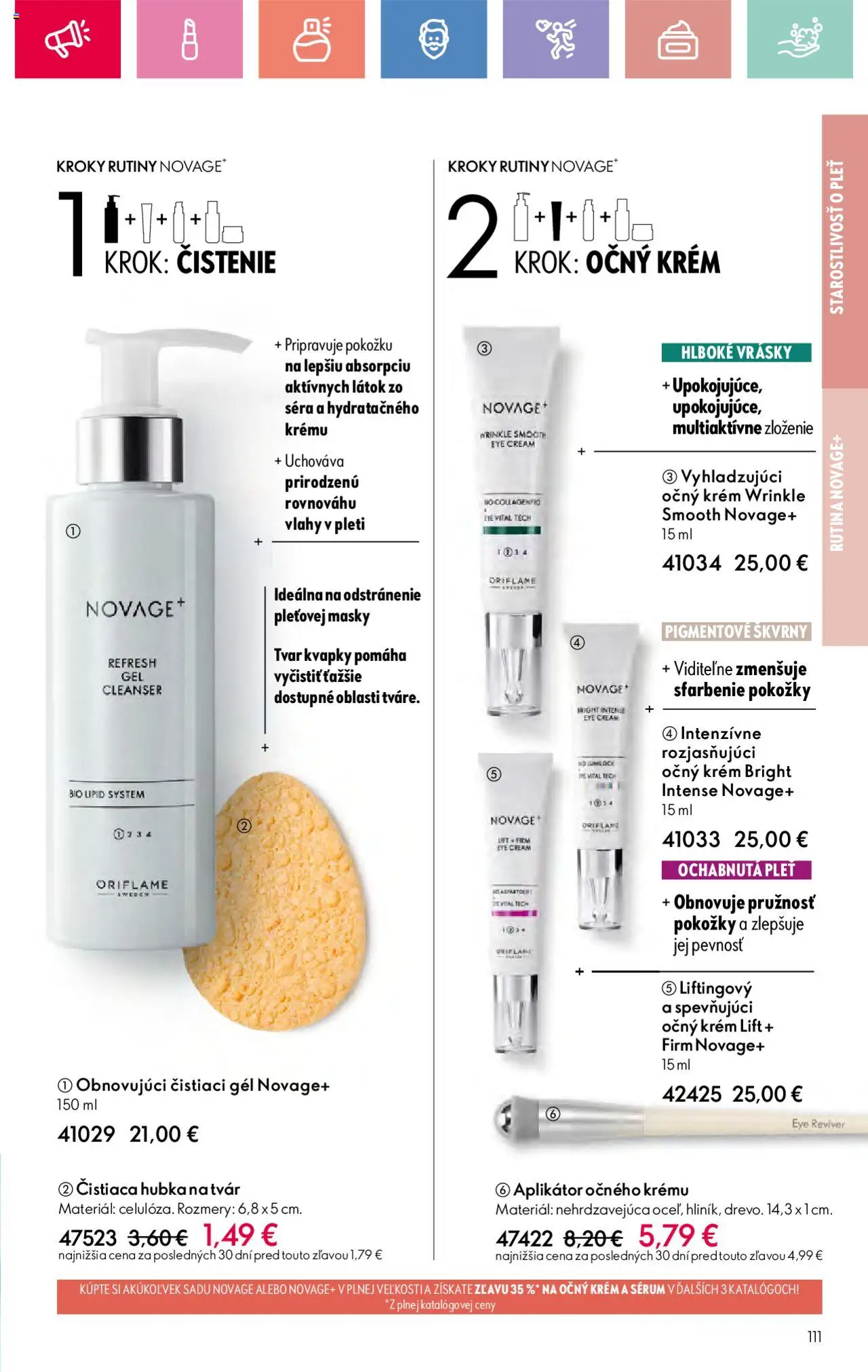 Katalóg Oriflame 9 2025 │ platný od 15.06.2025 | Strana: 111 | Produkty: Hubka, Krém