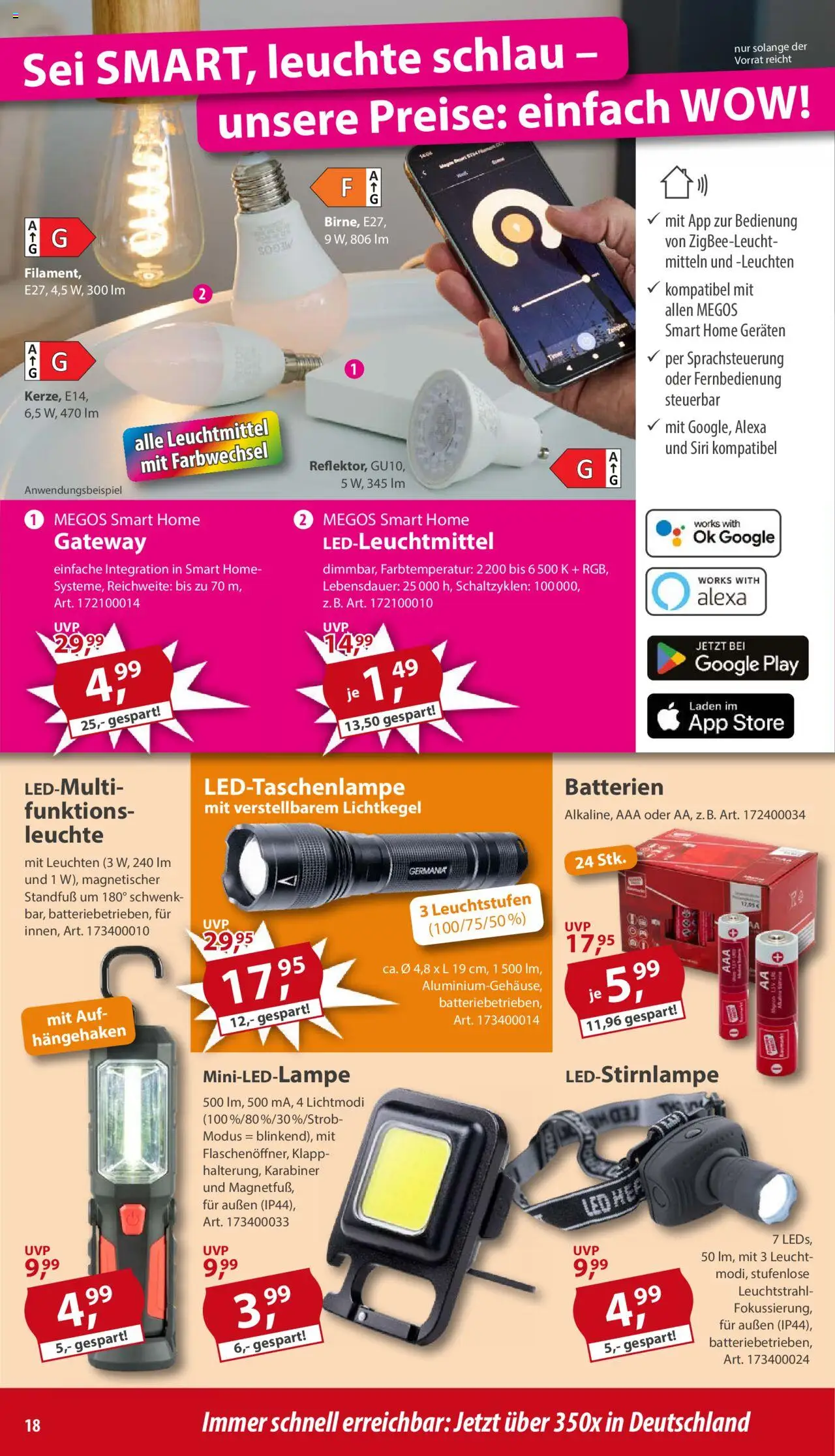 Sonderpreis Baumarkt Prospekt 	 – gültig ab 27.09.2025 | Seite: 18 | Produkte: Batterien