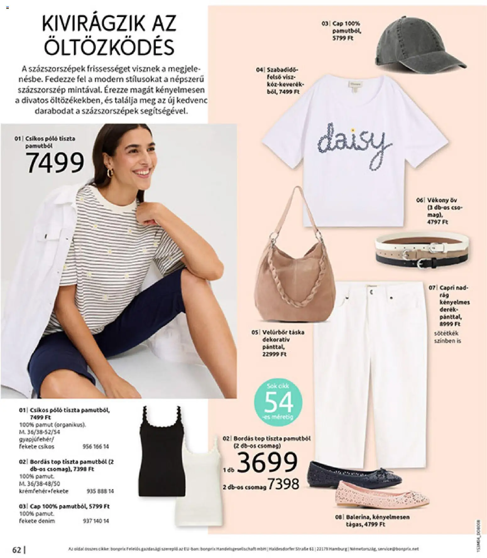 Bonprix akciós ujság - amely érvényes a következő dátumtól: 30.03.2026 | Oldal: 64 | Termékek: Táska