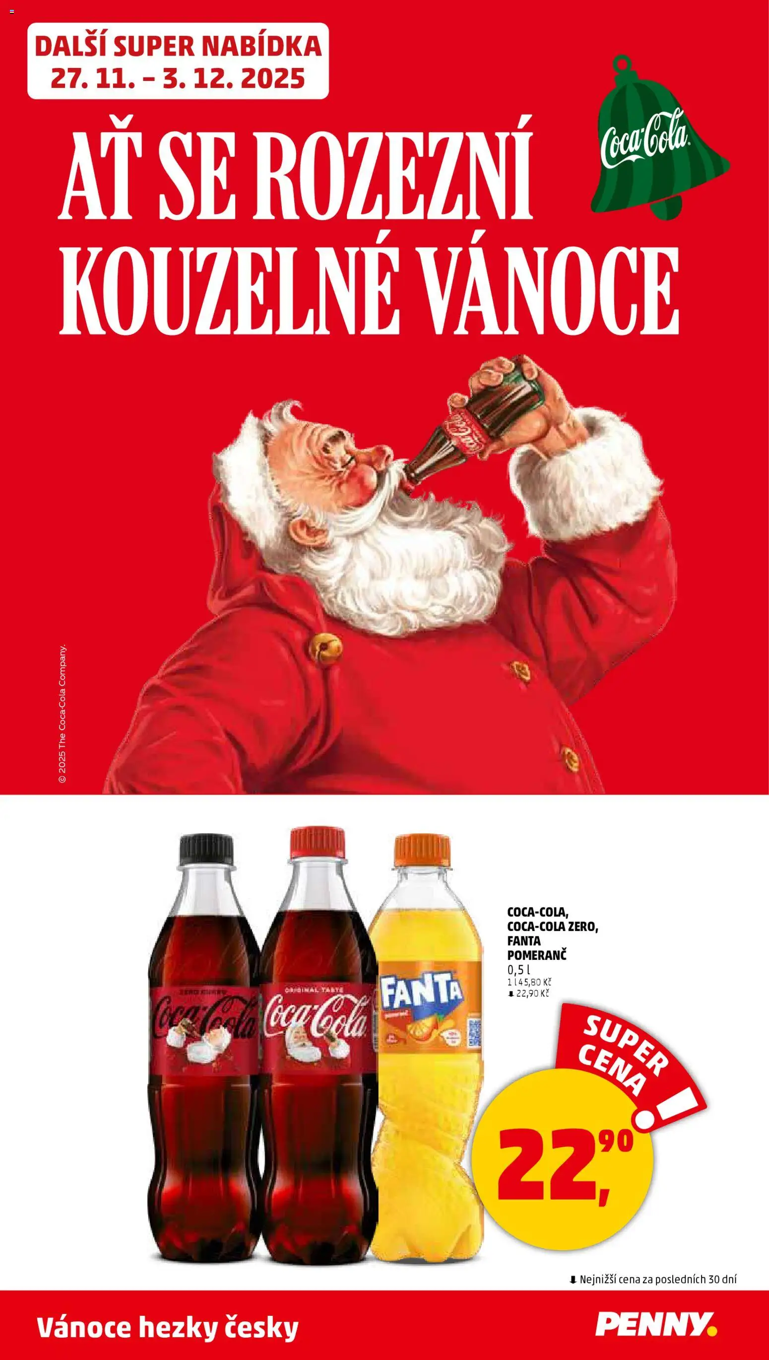 Penny Market leták - Čtvrtečník od 27.11.2025 | Strana: 32 | Produkty: Fanta
