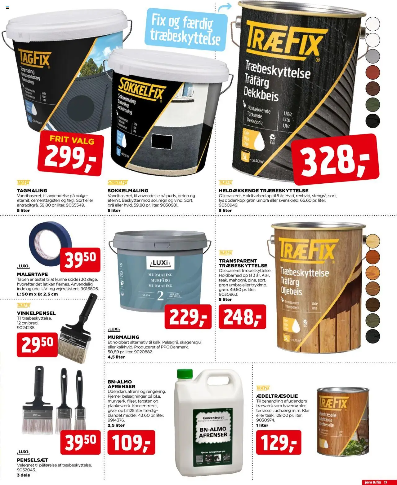Jem & fix Tilbudsavis gyldig fra 29.06.2025 | Side: 19 | Produkter: Søm