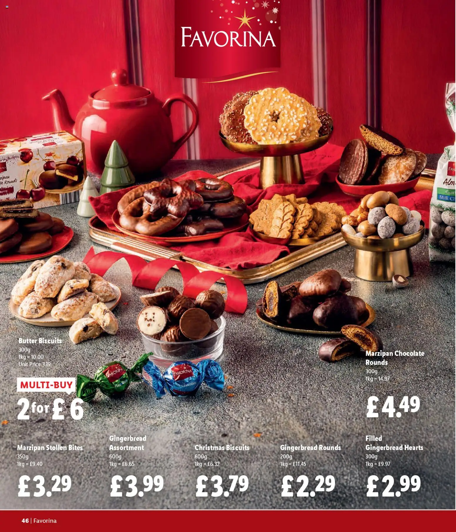 {H1} | Page: 46 | Products: Milk, Butter, Chocolate