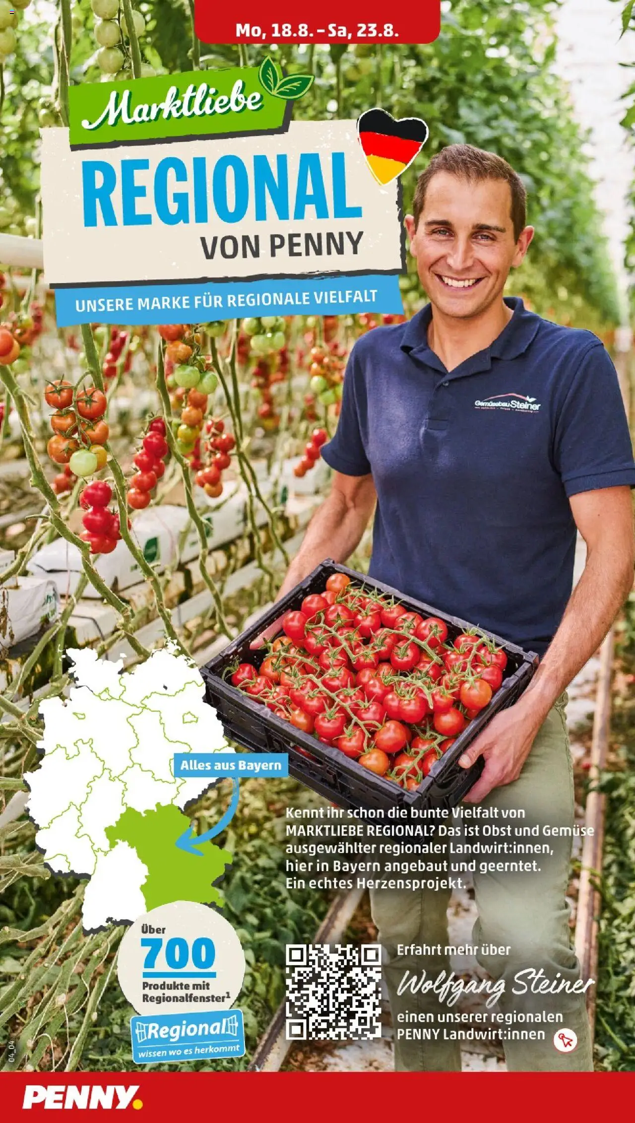 Penny - Bayern - gültig ab dem 18.08.2025 | Seite: 4 | Produkte: Gemüse, Obst