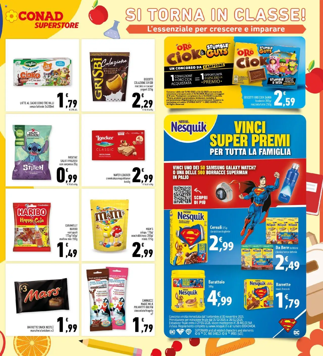 Volantino Conad del 10.09.2025 | Pagina: 15 | Prodotti: Crema, Cereali, Patatine, Biscotti