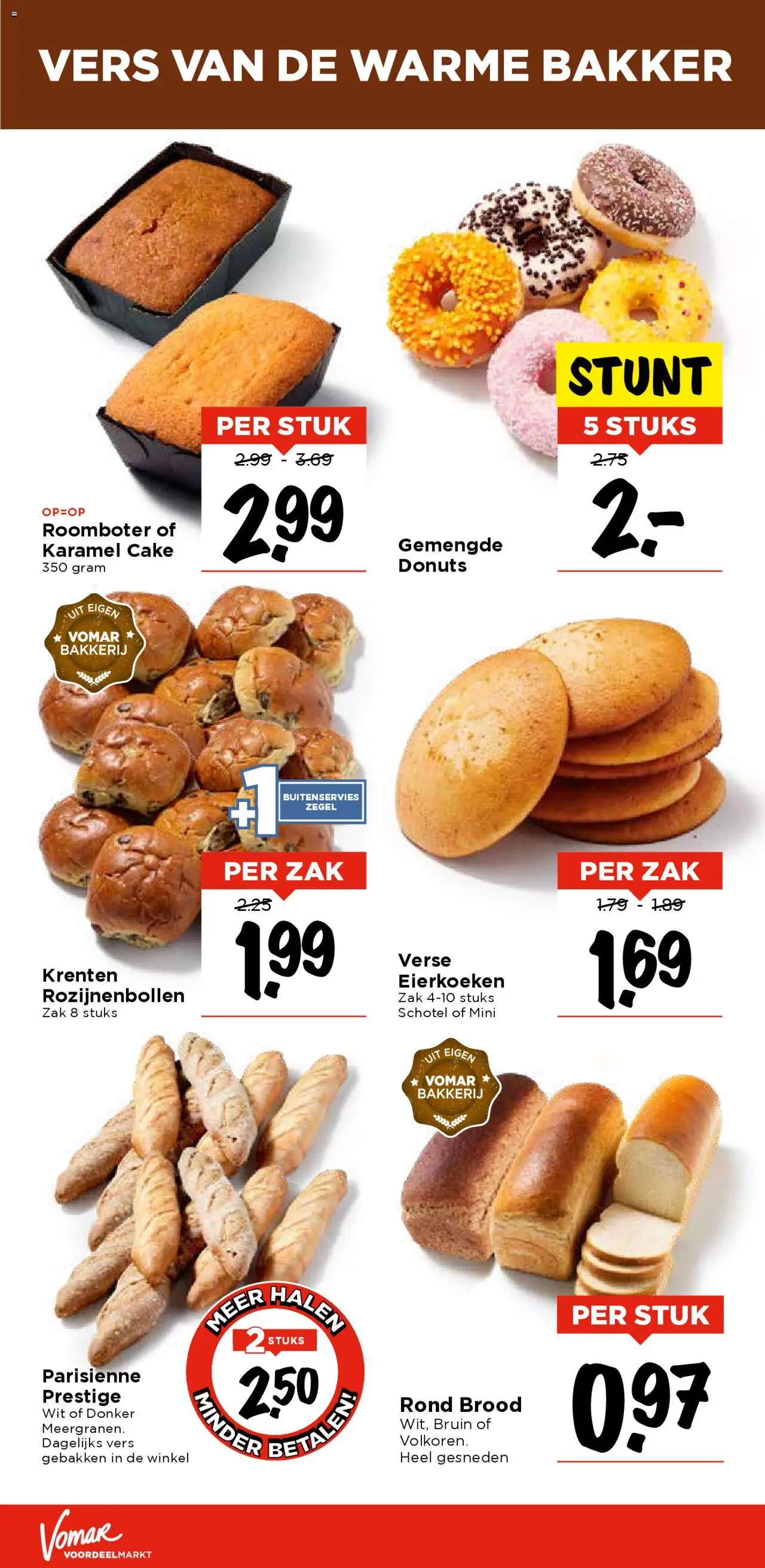  | Pagina: 24 | Producten: Brood, Donuts, Roomboter, Zak