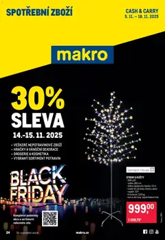 Náhled letáku Makro Black Friday od 05.11.2025