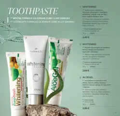 Katalog Farmasi - Pregled kataloga iz trgovine Farmasi, vrijedi od 01.04.2026 | Stranica: 115 | Proizvodi: Pasta za zube, Krema, Pasta